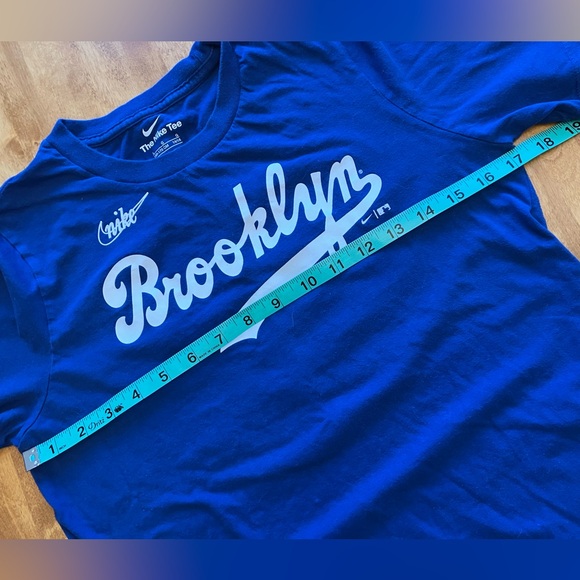 Kids Brooklyn Dodgers Jackie Robinson #42  t-shirt, Nike size Large - Picture 3 of 6